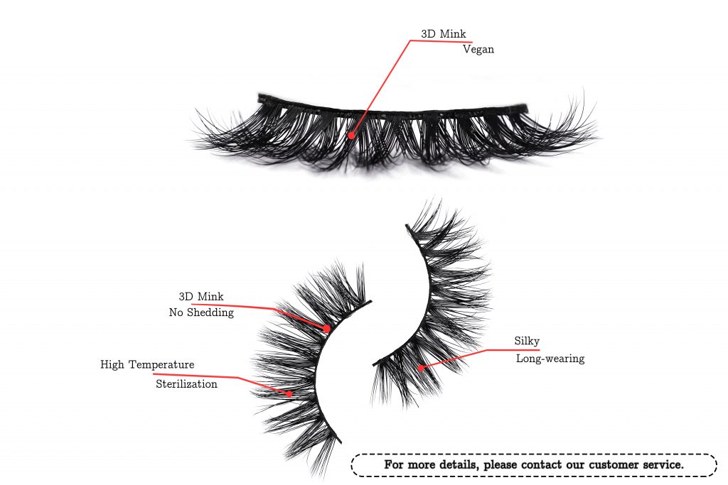 real mink lashes near me - Madihah Trading.