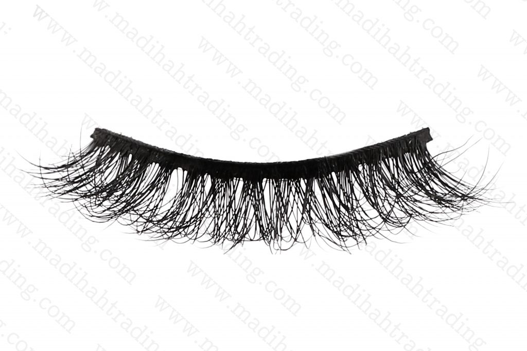 Madihah Trading 13mm 3d real mink lashes 3D-15 details 5.