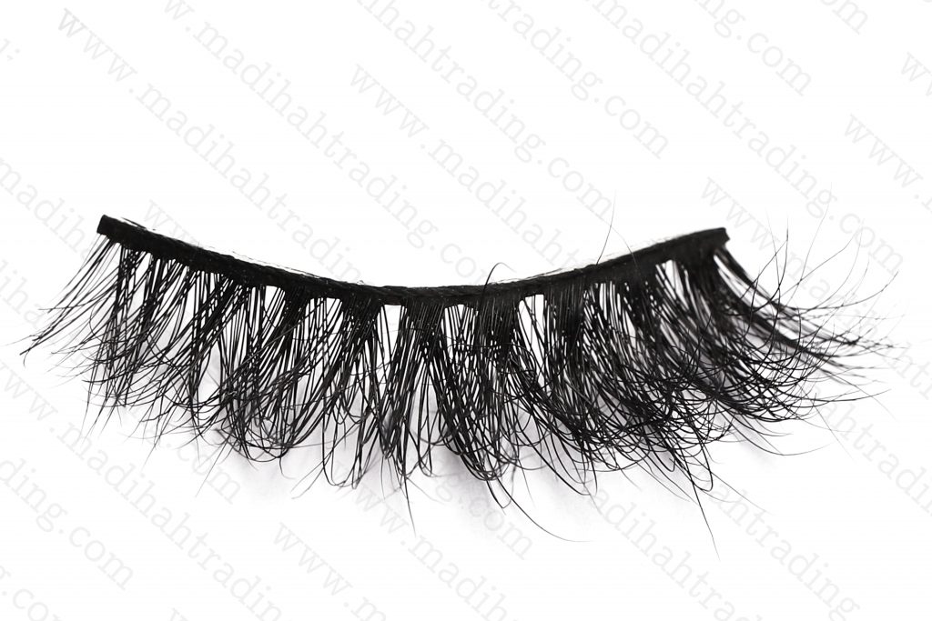 Madihah 3d reusable mink fur eyelashes 3D-21 wholesale.