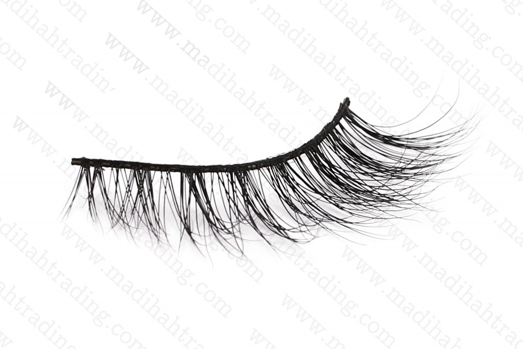 Madihah 11mm real mink eyelashes 3D-04 wholesale.