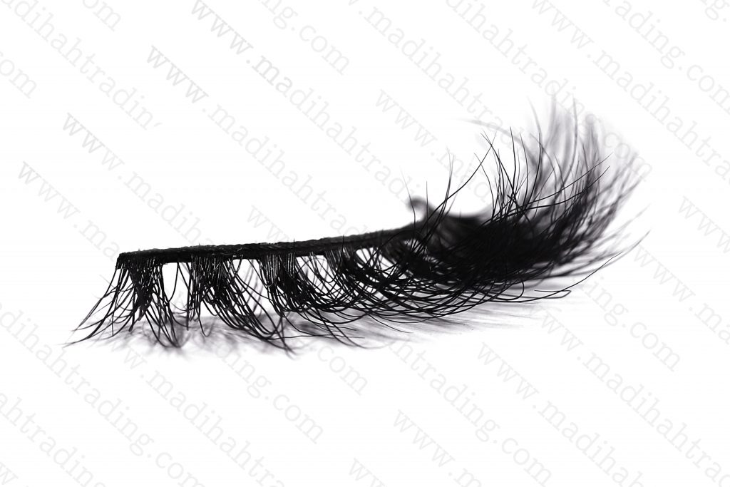 Madihah 3d real mink fur eyelashes 3D-14 details 4.
