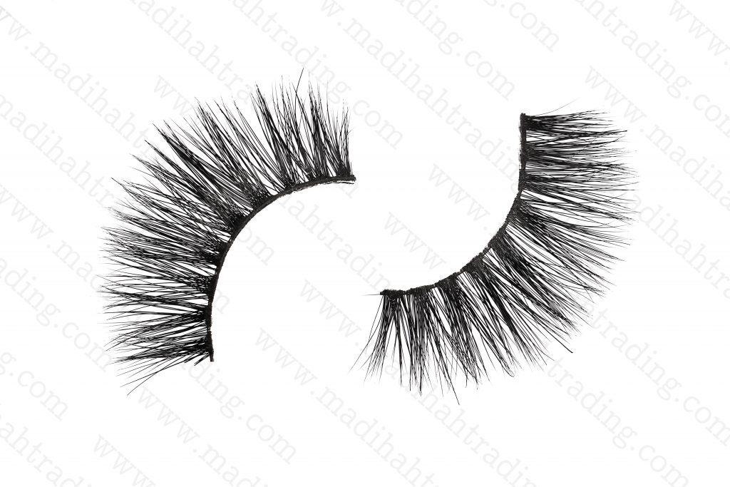 Madihah Trading 3d real mink fur eyelashes wholesale.