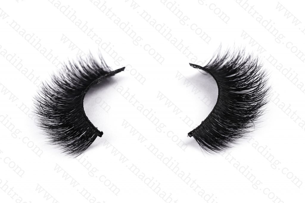 Madihah mink lashes aliexpress try on in china.
