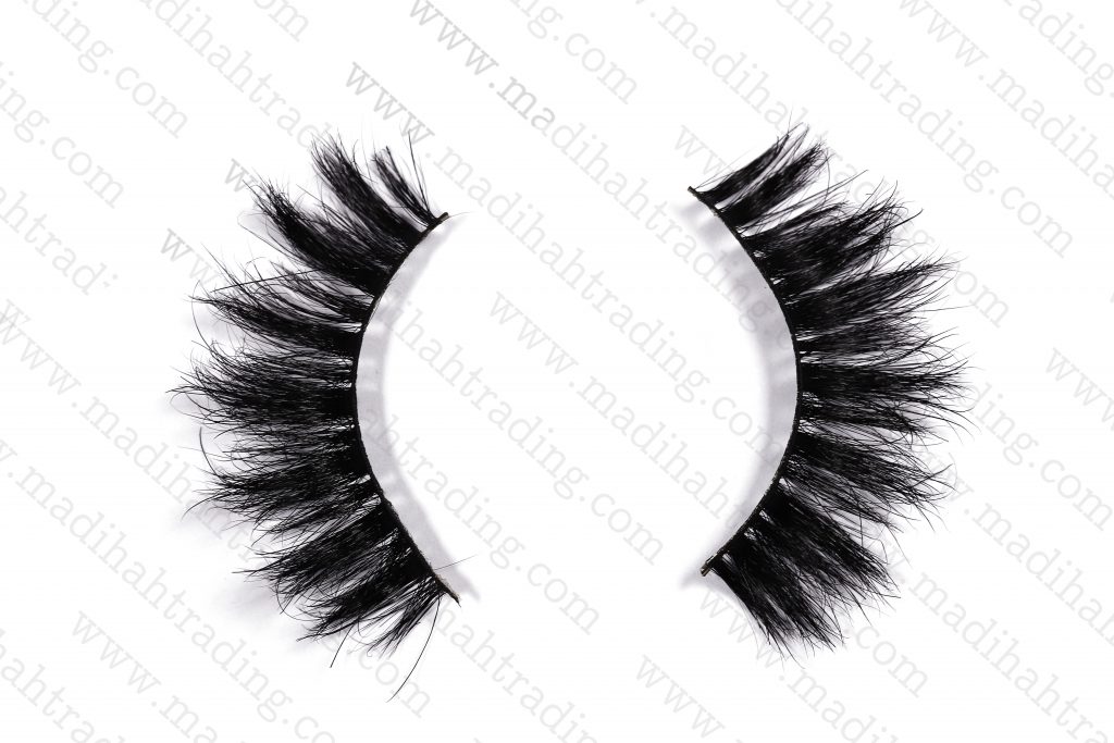 Madihah 25mm 3d mink lashes eyelash vendors wholesale in china.