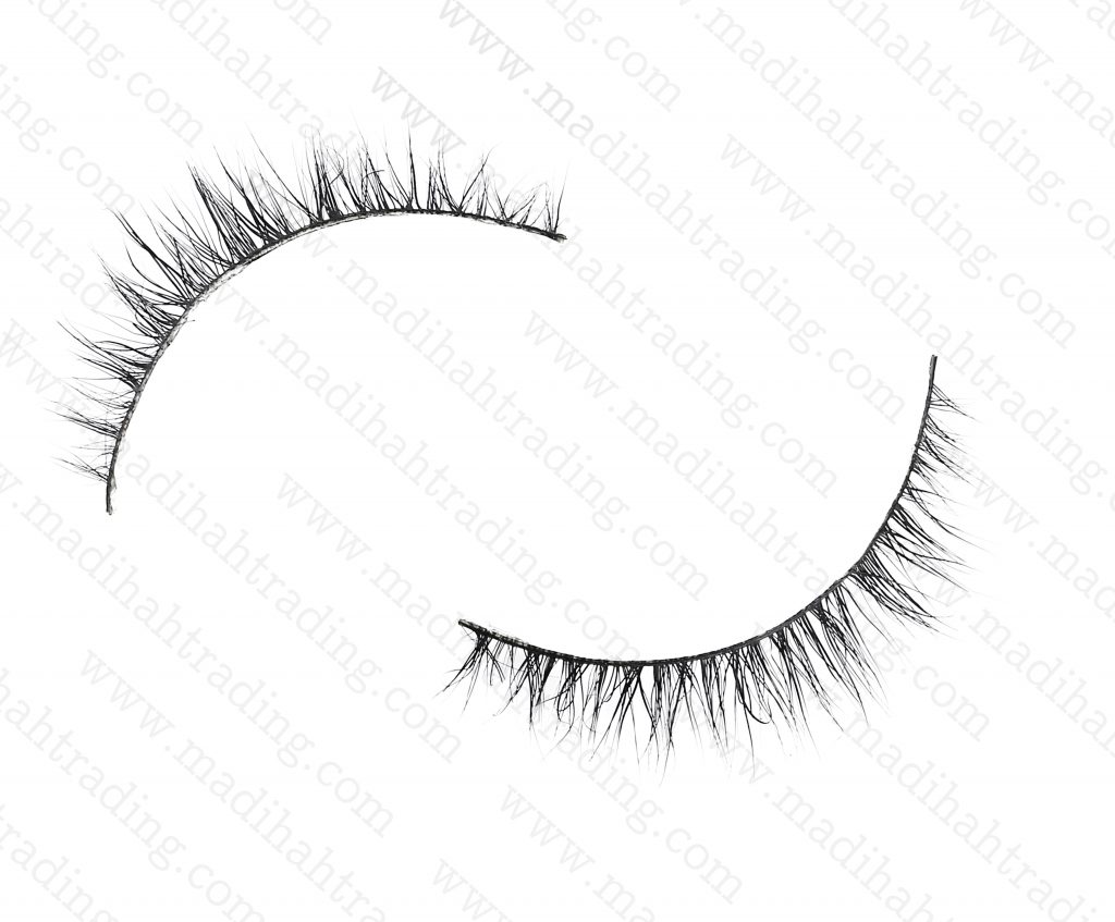Madihah Trading 8mm cruelty free horse tail eyelashes yx17 mink lashes manufacturer in china.