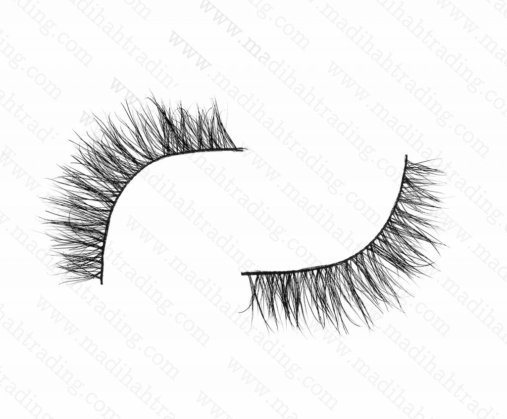 Madihah Trading 11mm cruelty free horse tail eyelashes YX27 mink lashes manufacturer in china.