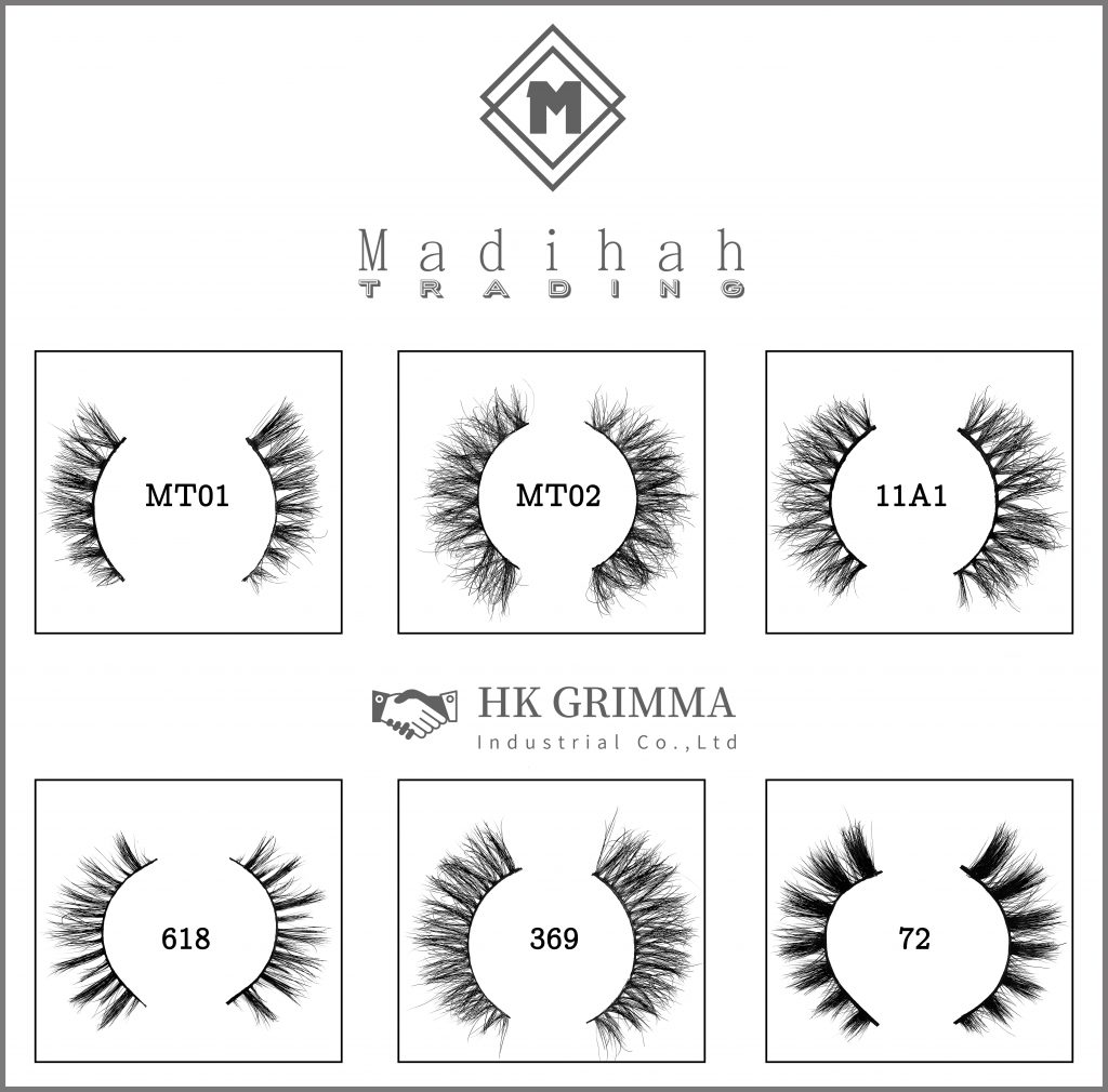 Madihah provide the mink lashes bulk to the private label mink lash suppliers.