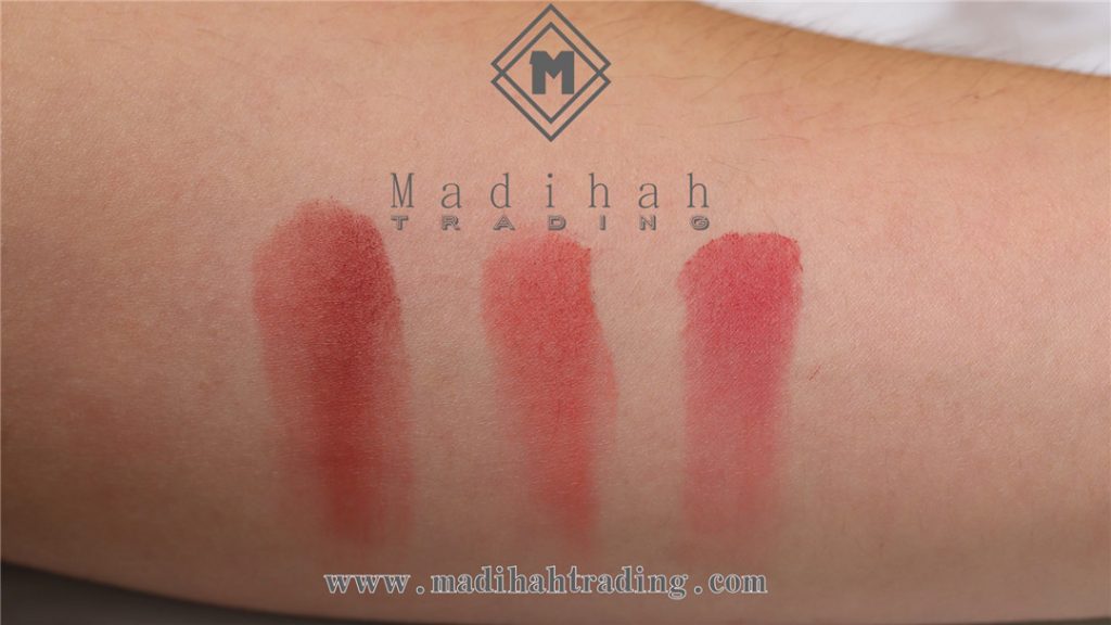 Madihah Blushes Powder Swatches