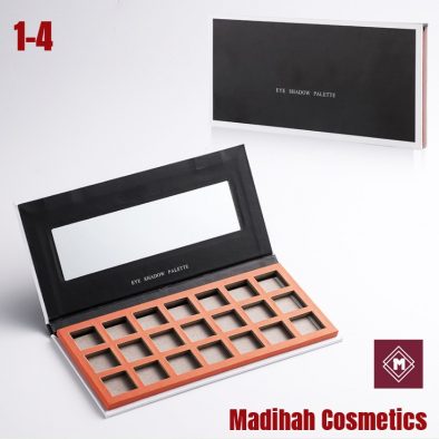 Madihah Cosmetics Customized Eyeshadow Palette Packaging 1-4