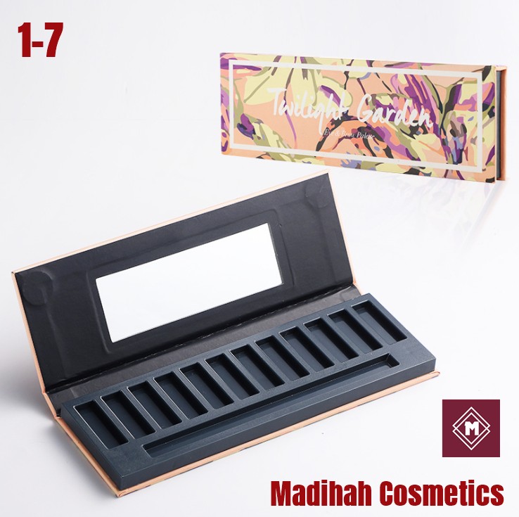 Madihah Cosmetics Customized Eyeshadow Palette Packaging 1-7